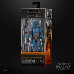 Star Wars Death Watch Mandalorian figure articulation highlights poseability for action scenes.