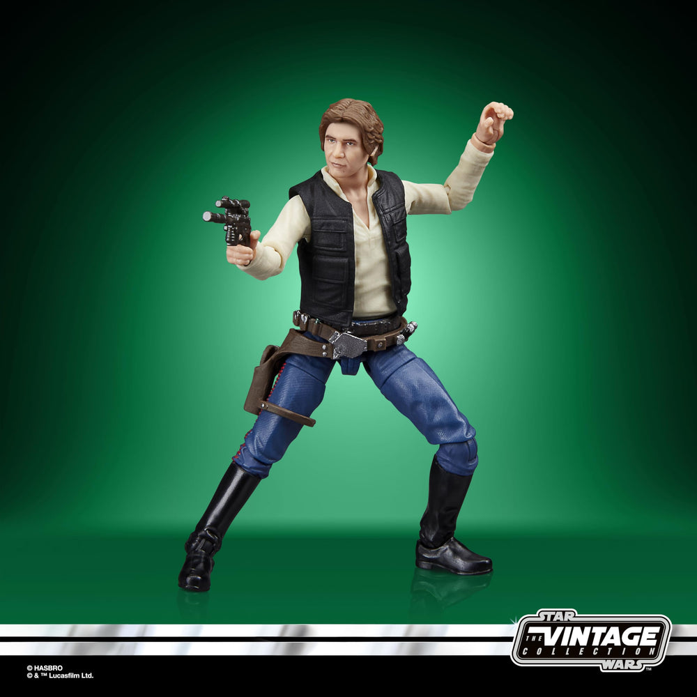 STAR WARS Han Solo display-ready stance for shelves