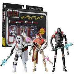 STAR WARS Jedi Survivor MagnaGuard figure with poseable joints for action scenes.