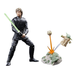 STAR WARS Luke Skywalker & Grogu 6-inch 2-pack for display and imaginative play.