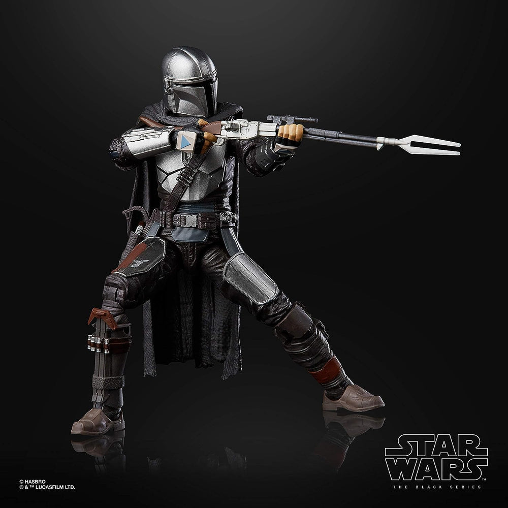 Mandalorian mask with T-visor for dramatic action poses from the STAR WARS figure.