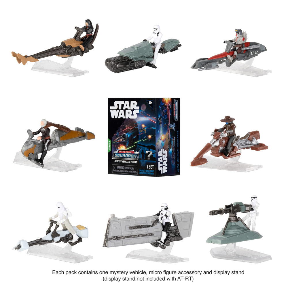 STAR WARS Micro Galaxy Imperial Patrol Speeder detailed micro vehicle for shelf display