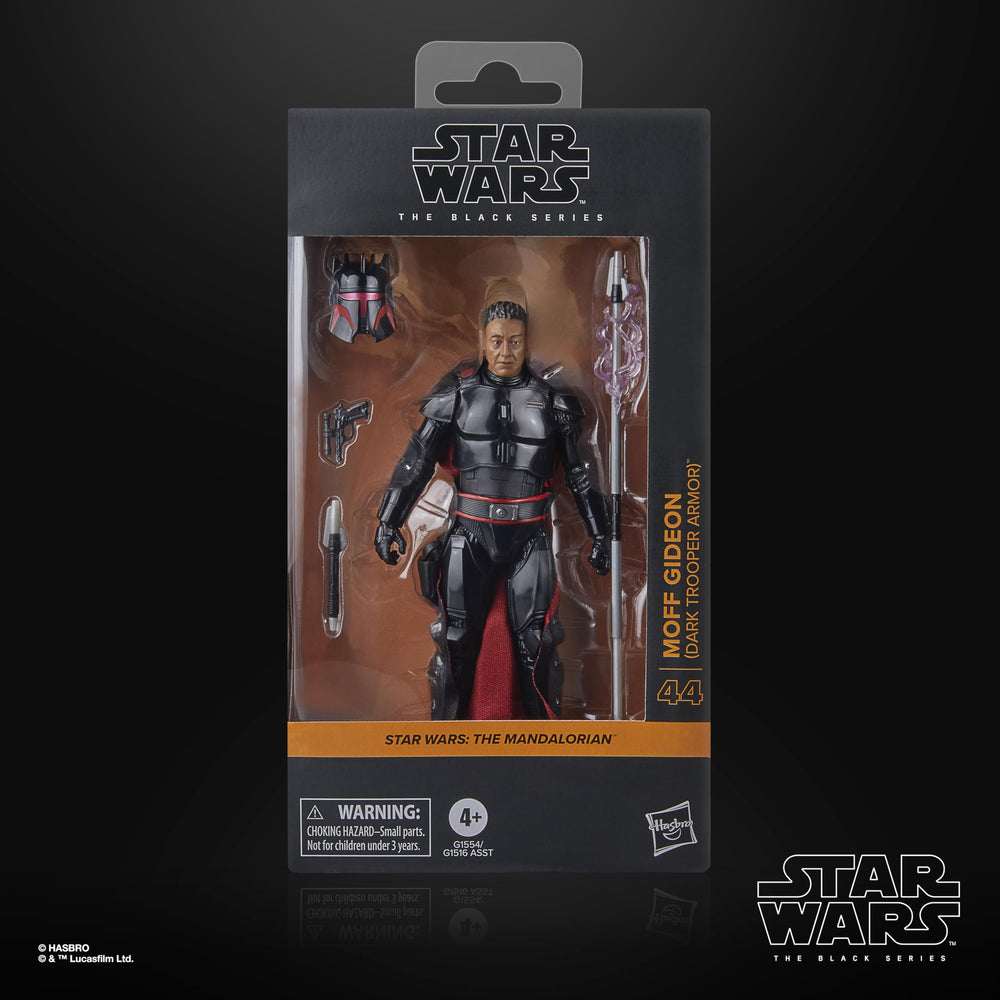STAR WARS Moff Gideon helmet accessory adds authentic display detail.