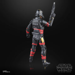 STAR WARS Night Trooper window box packaging makes on-shelf display striking.