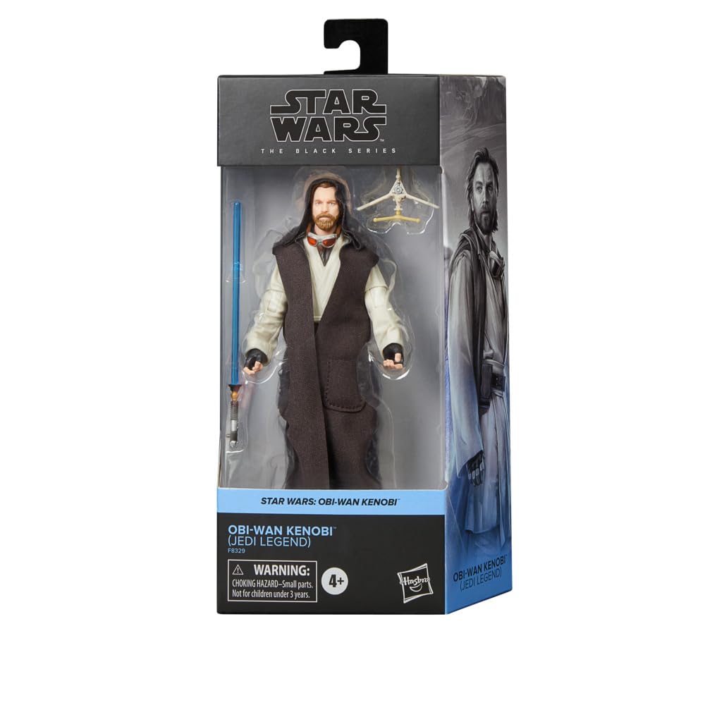 Star Wars Obi-Wan Kenobi Black Series exclusive action figure for epic display.