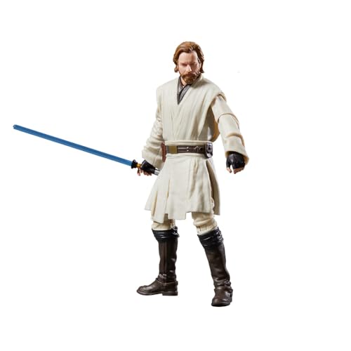 Star Wars Obi-Wan Kenobi light saber blade close-up highlights precision sculpt.