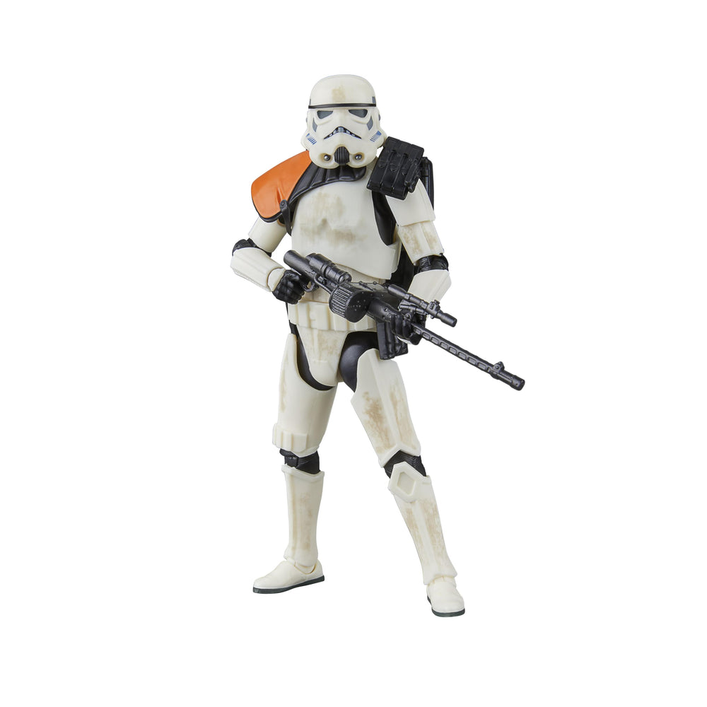 STAR WARS Sandtrooper with removable backpack for authentic display.