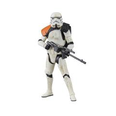 STAR WARS Sandtrooper with removable backpack for authentic display.