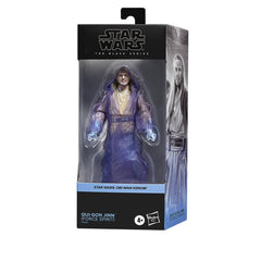 STAR WARS Qui-Gon Jinn Force Spirit figure front view for display and collectibility