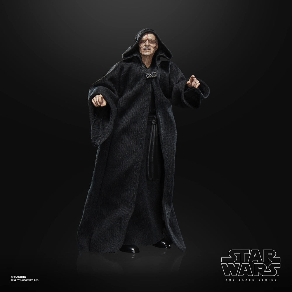 STAR WARS The Black Series Emperor Palpatine figure fully articulated for dynamic poses