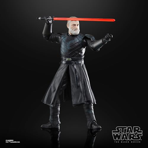 Star Wars The Black Series Baylan Skoll accessory included for display variety.
