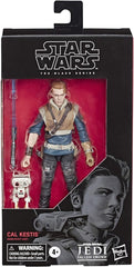 STAR WARS Cal Kestis figure with accessory enhances display and play scenarios.