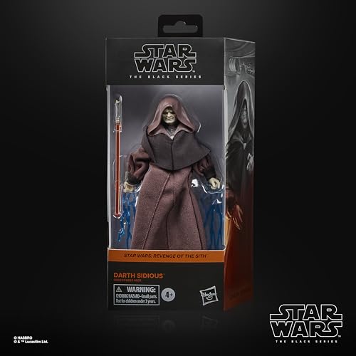 Star Wars The Black Series Darth Sidious alternate lightning hands for dramatic posing
