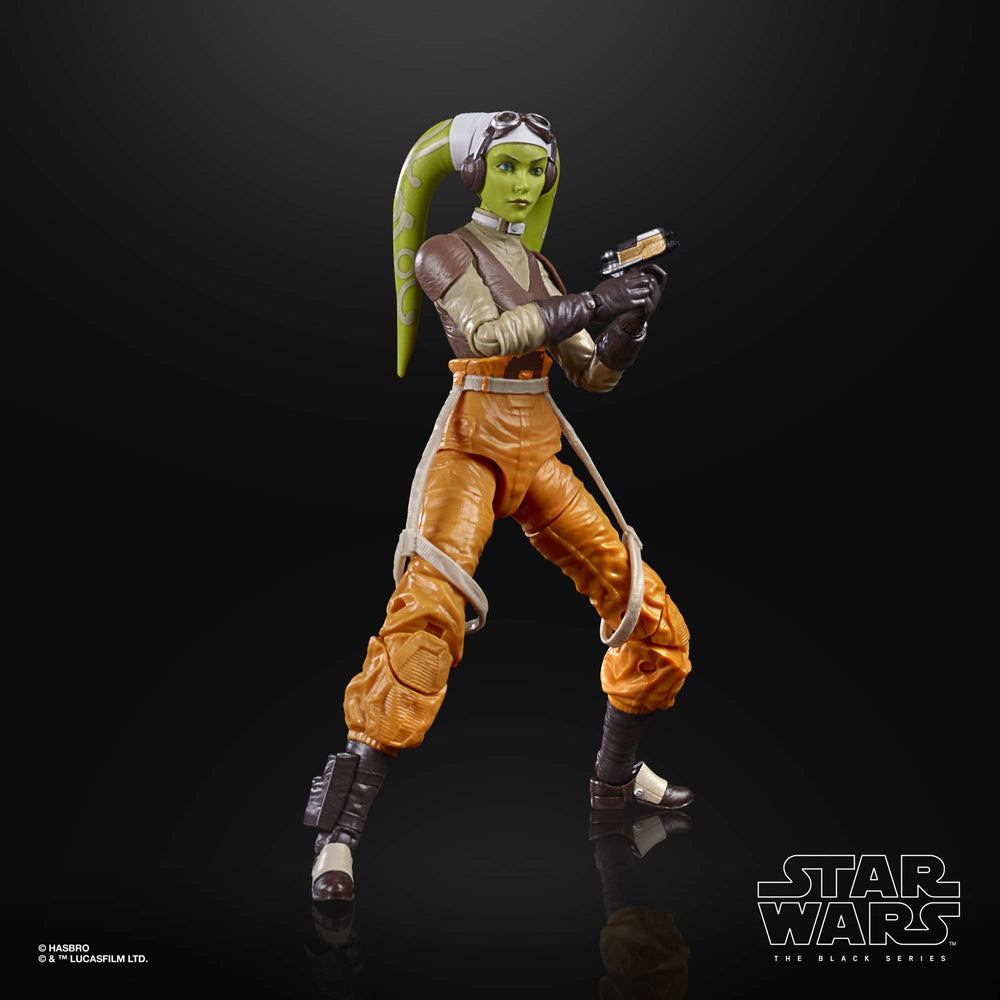 STAR WARS The Black Series Hera Syndulla packaging showcases lineup of figures.
