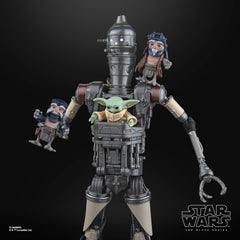 STAR WARS The Black Series IG-12 & Grogu articulation points showcase versatile posing