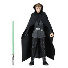 Luke Skywalker figure in pose with Imperial Light Cruiser details for dynamic display