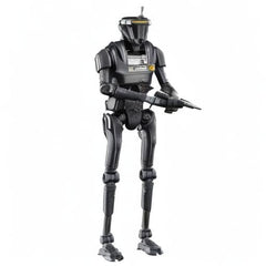 STAR WARS The Black Series New Republic Security Droid Mandalorian-scene-inspired display option.