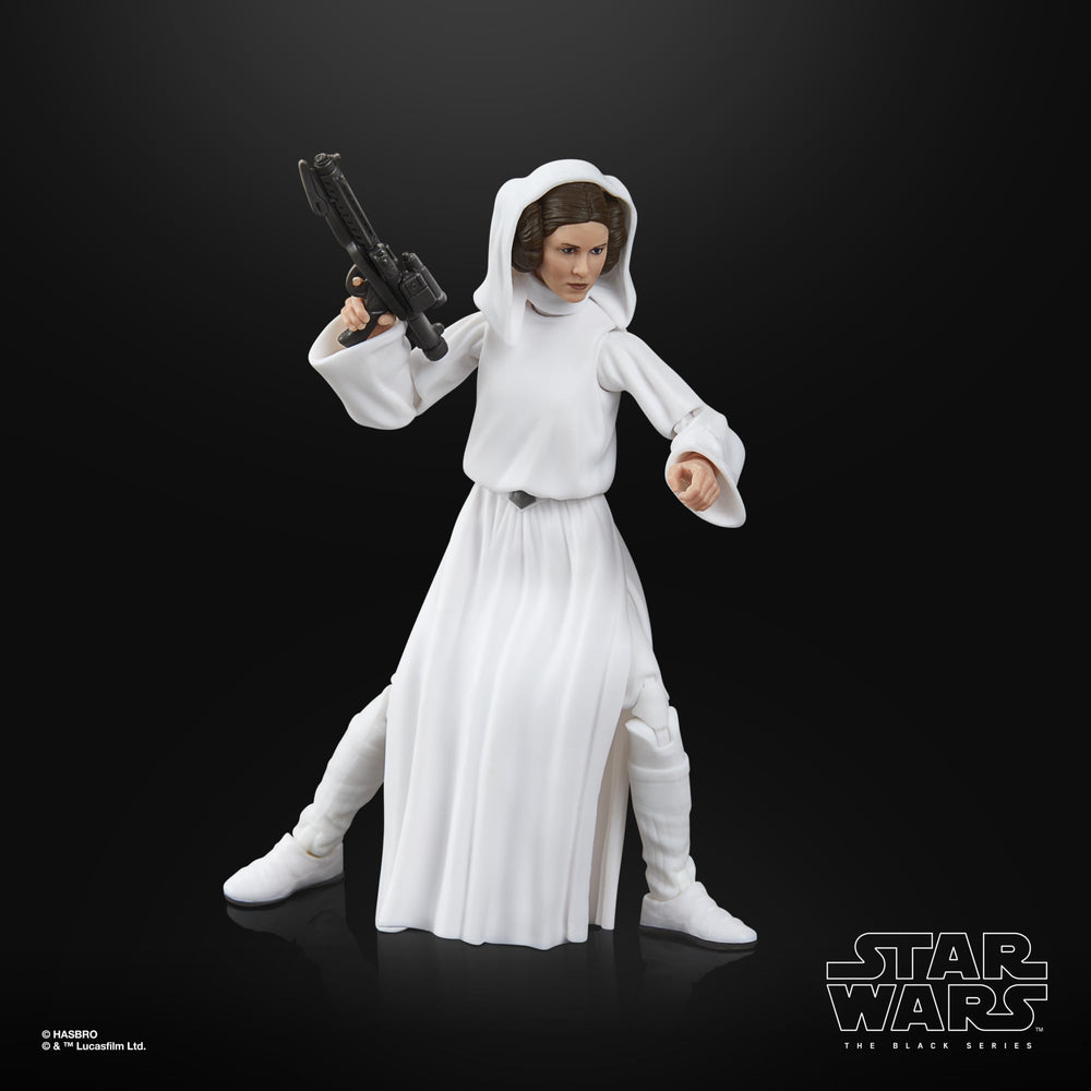 STAR WARS Leia Organa 6 inch figure on a collectible display shelf idea