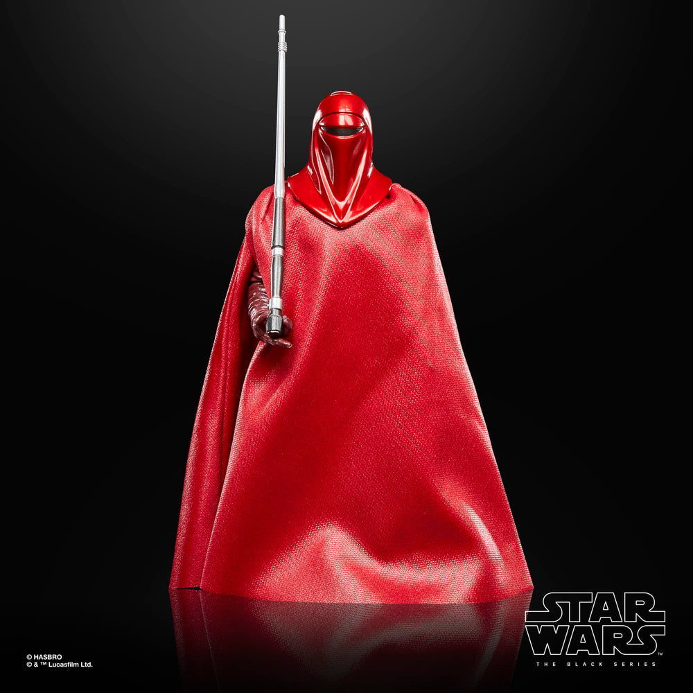 Emperor Royal Guard staff accessory enhances display possibilities.