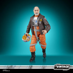 STAR WARS Vintage Collection Carson Teva includes two accessories for display.
