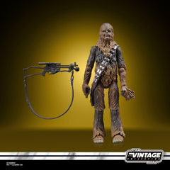 STAR WARS Chewbacca figure scale fits alongside other 3.75-inch figures.