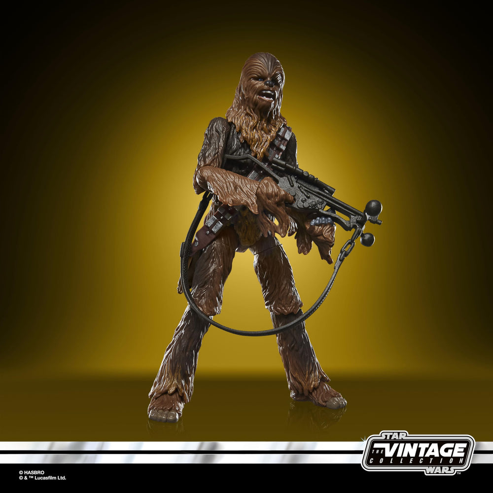 STAR WARS Chewbacca packaging with Kenner-inspired design for collectors.