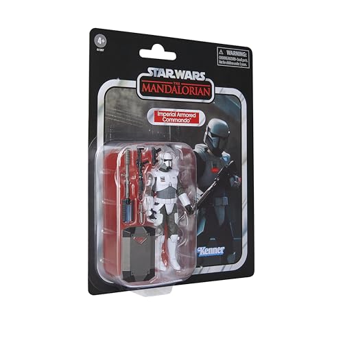STAR WARS Imperial Armored Commando with multiple poseable joints for dynamic poses