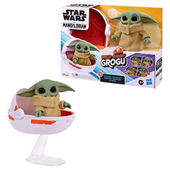 STAR WARS Grogu stands about 4.75 inches tall for compact display.