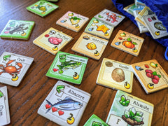 Stardew Valley Board Game mine adventure cards showcase exploration and risk-reward decisions.