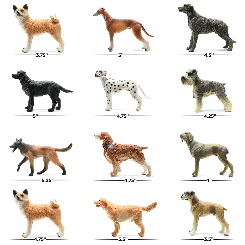 Stargo German Shepherd dog figurine supports imaginative learning and pet-care pretend games