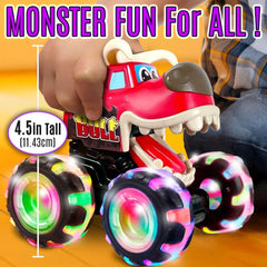 Stargo shark monster truck dynamic design sparks fearless play