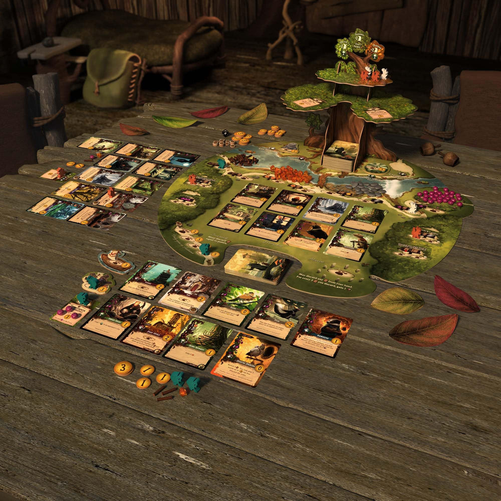 Starling Games Everdell Collector Edition wooden occupied tokens aid tracking