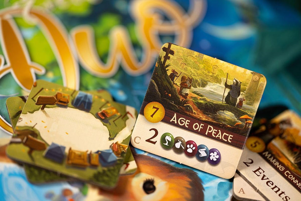 Critter cards from Everdell Duo offering charming strategic options