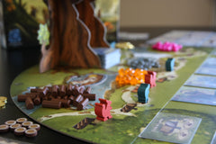Starling Games Everdell illustrated cards highlight charming critters for tableau options.