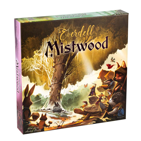 Starling Games Everdell Mistwood butterflies meeples add tactile forest charm for solo play