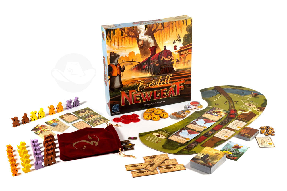 Starling Games Everdell Newleaf Wooden Meeples add thematic charm and flexibility