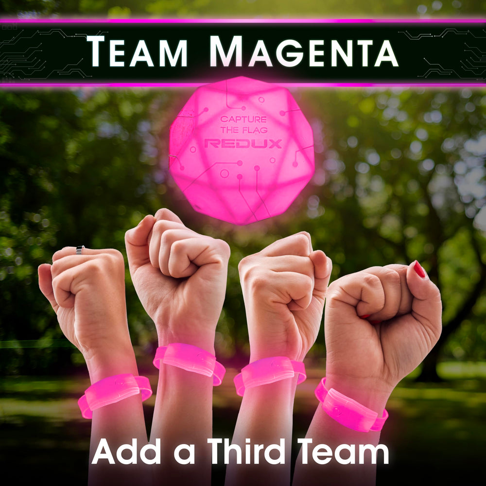 Starlux Capture The Flag Redux neon pink color enhances team contrast outdoors