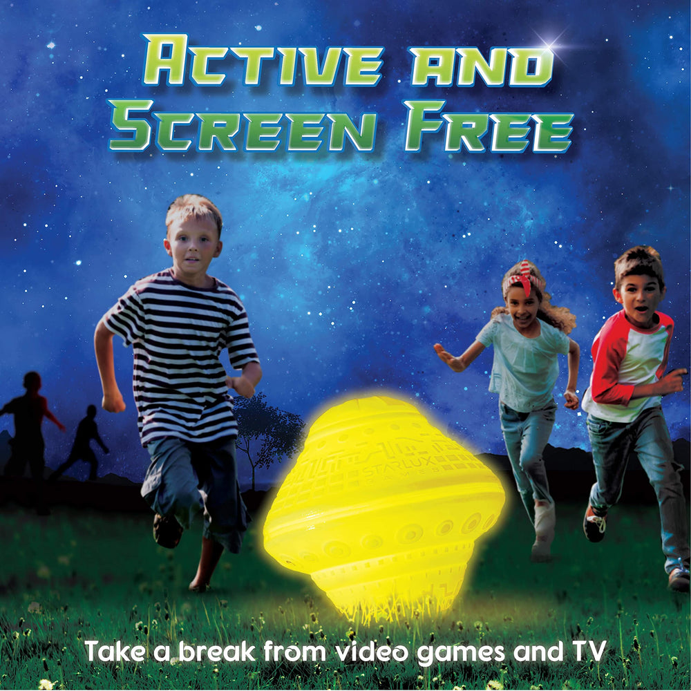 Starlux Games space toy decor idea creating playful ambiance.