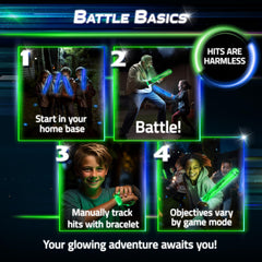 Starlux Glow Battle setup is quick, helping families start playing fast