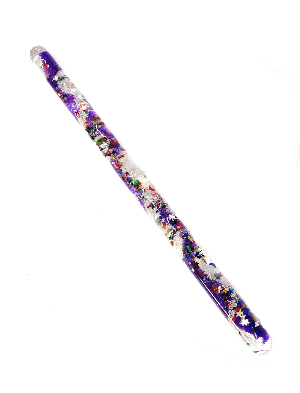 Star Magic Spiral Glitter Wand 12.5in length ideal for costume accessory.
