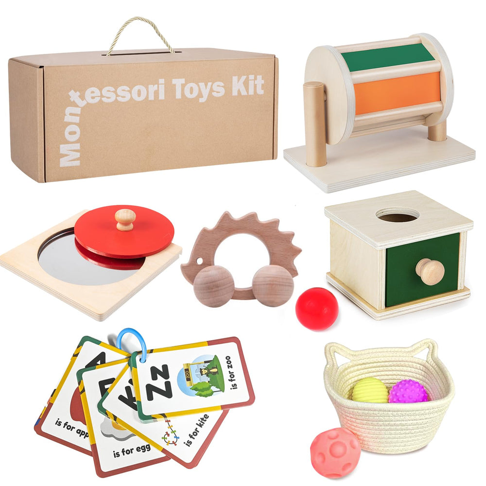 Starrykids spinning drum promotes hand-eye coordination with rotating colors.