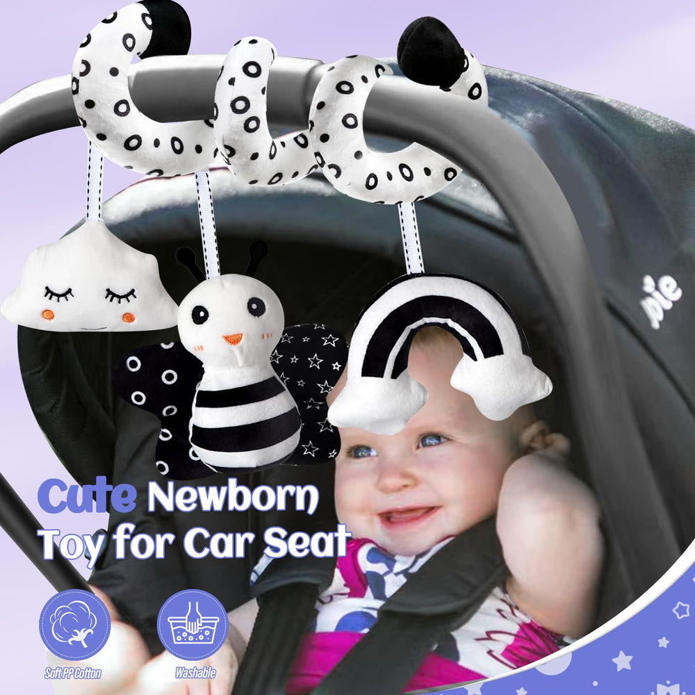 Starrykids wrist and sock rattle promotes hand-eye coordination and engagement.