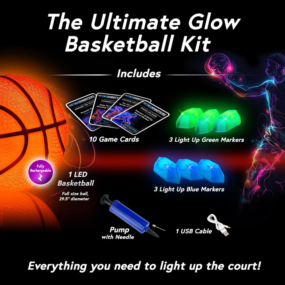 Starshooters USB rechargeable module powers glow sessions after dark