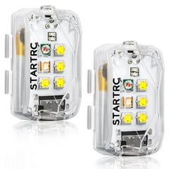 STARTRC drone strobe light mounted on a drone for anti-collision visibility