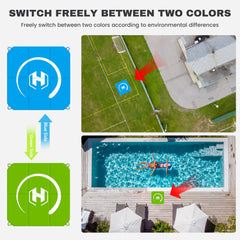 STARTRC PHOTO weighted drone landing pad on sand blue-green helps grounding