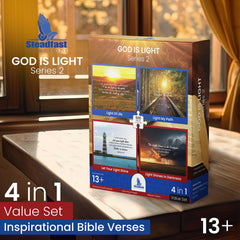 Steadfast Selections 4in1 Bible landscape puzzle: premium pieces for a satisfying assembly