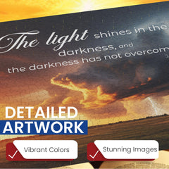Steadfast Selections sacred scenery image: perfect gift for those who enjoy thoughtful Christian puzzles