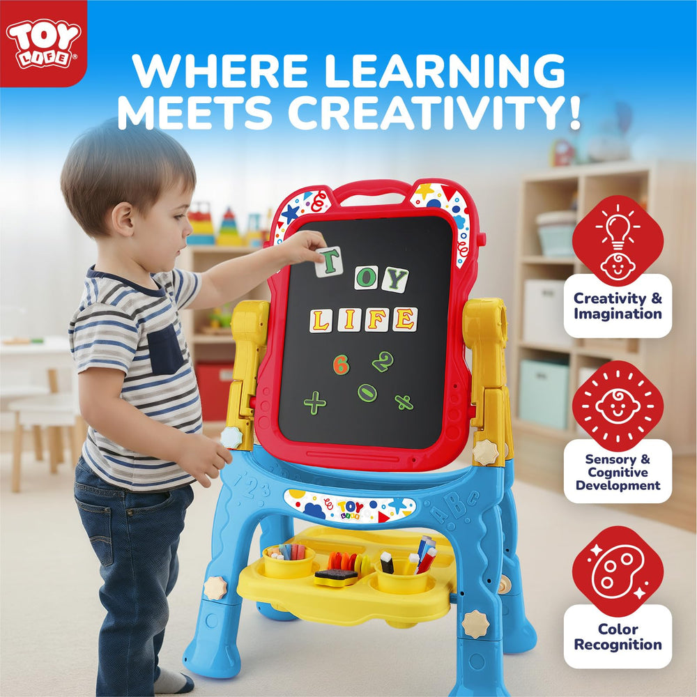 STEAM Life magnetic letters and numbers to support early literacy during play