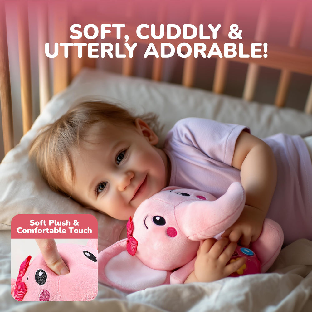 STEAM Life newborn musical toy, seven-inch portable size for on-the-go moments