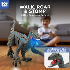 STEAM Life RC dino built from non-toxic ABS plastic.